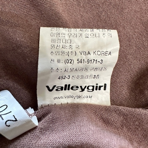 VALLEYGIRL, WOMENS TAUPE MINI DRESS. SIDE POCKETS. SIZE S/M - Picture 8 of 8